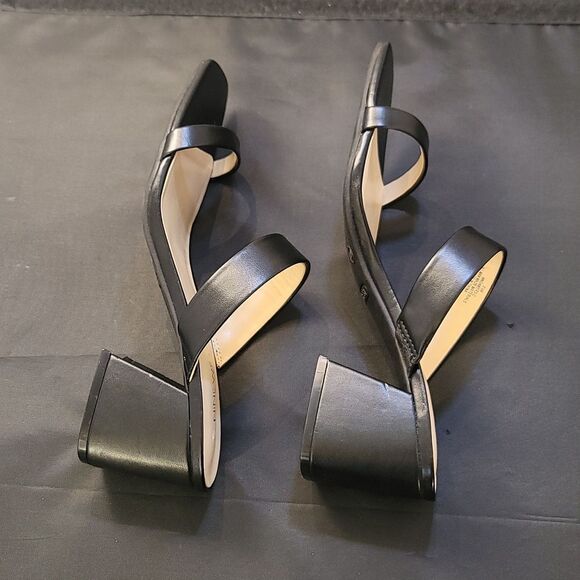 BRAND NEW NINE WEST BLOCK HEEL SQUARE TOE WOMENS SANDALS - Picture 10 of 14